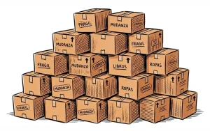 20 Cajas de Cartón